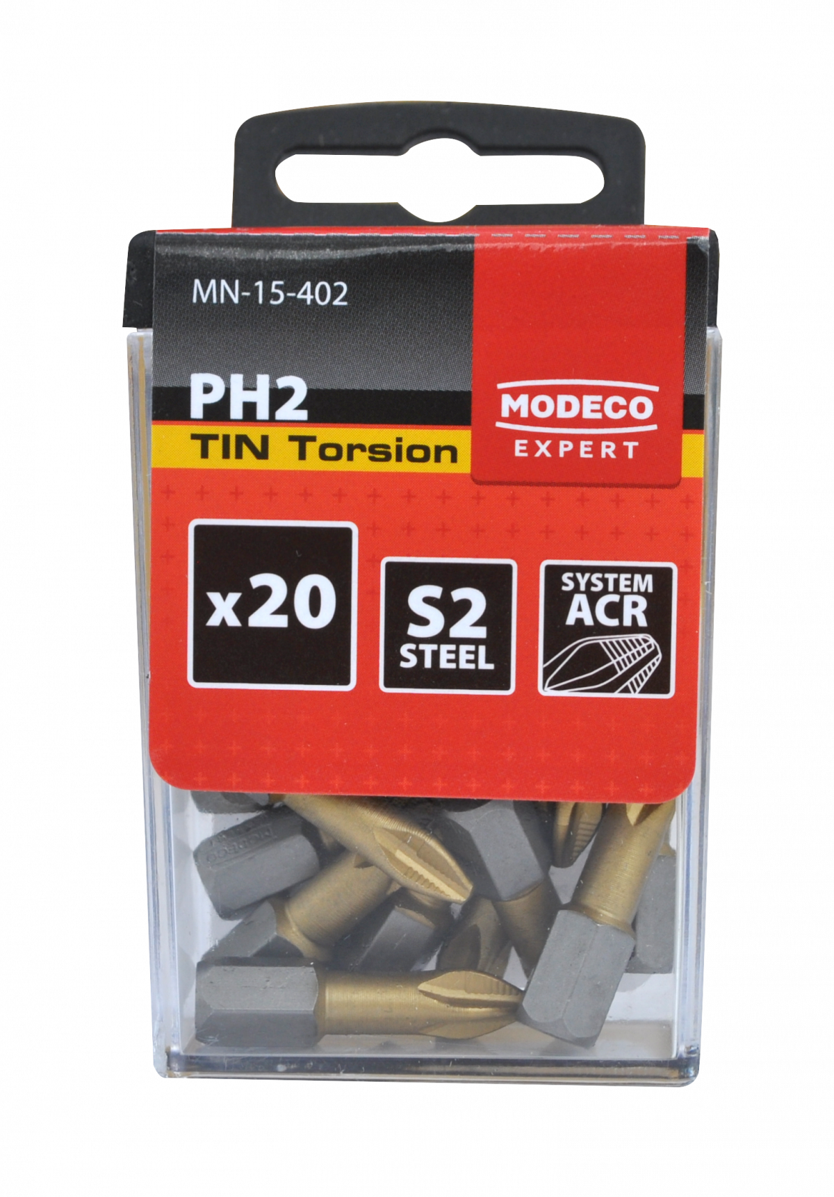 MN-15-402 25 mm PH TiN Torsion bits